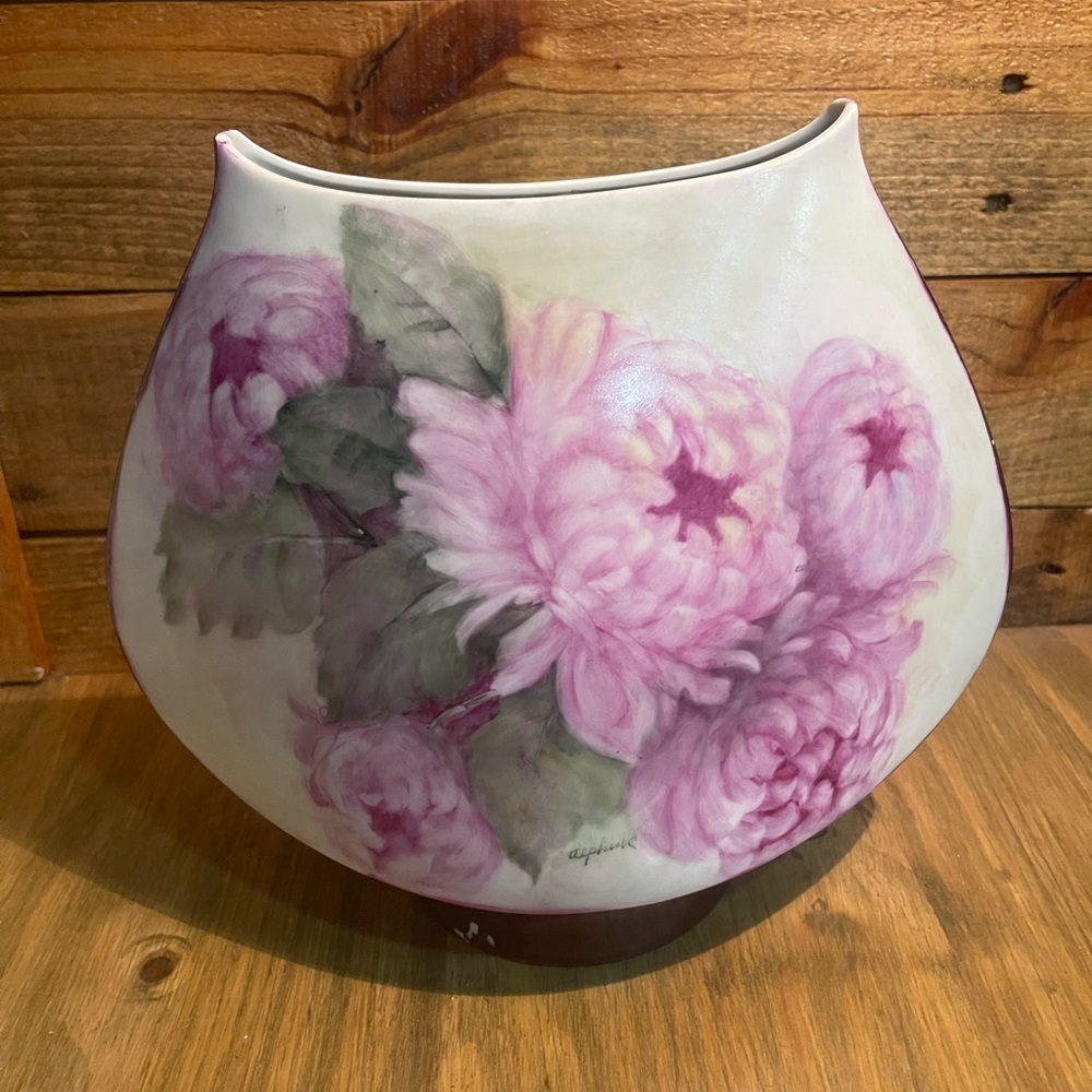 Vintage West German Forstenberg Vase HandPainted